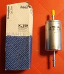 Genuine Mahle Replacement Engine In-line Fuel Filter Kl 559. Fixed Price $20.26.