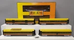 Mth 30-6703 Seaboard Rail King 60' Streamlined Abs Passenger (set Of 4) Nib. Fixed Price $211.49.
