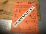 Liliput Ho Original Instruction Sheet 87554/650/750/850/950. Fixed Price $9.18.