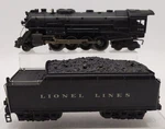 Lionel 726 Vintage Berkshire 2-8-4 Steam Locomotive & 2426W Tender Ex. Fixed Price $559.99.