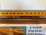 Union Pacific " City 10-6 Series Sleeper Ho Scale 932-9610 New Oop. Fixed Price $143.95.