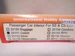Ihc Ho 20151, Passenger Coach Car Interior Kit. Fixed Price $29.99.
