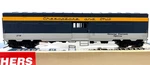 Ho Walthers 932-4167 Gold Troop Sleeper Conversion Express Car Chesapeake & Ohio. Fixed Price $64.99.