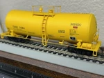 Molten Sulfur 16K Funnel Flow Tank Car- Ho Scale Us Rail All Yellow Rtr New. Fixed Price $65.95.