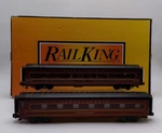 Mth 30-68091 Pennsylvania 60' Streamlined Sleeper/diner (set Of 2) Ln/box. Fixed Price $122.99.