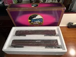 Mth ** 0-GUAGE Pennsylvania Prr MT-6507 70' Scale Aluminum Sleeper/diner Set. Fixed Price $125.00.