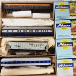 Vintage Athearn Ho 4X Pullman B&m Coach Rio Train Model Kit Railroad Box Lot. Fixed Price $68.00.