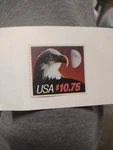 Unused Original Gum* Scott #2122 1985 Usa Stamp $10.75 Bald Eagle Half Moon. Fixed Price $40.00.