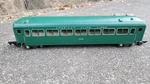 American Flyer Gauge Green Passenger Car 655. Fixed Price $21.00.