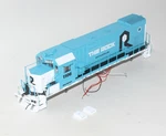 Athearn Genesis GP15-1 Body Shell Rock Island Rail Rilx 1106 Led Lights Ho Scale. Fixed Price $69.99.