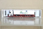 Fleischmann 5277 Db Rola Low Floor Wagon 187-3 & Mercedes Birkart Truck Load. Fixed Price $71.41.