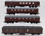 Hornby & Airfix Assorted Oo Scale London Midland Scottish Passenger Cars 4. Fixed Price $69.99.