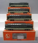 Lionel 6-19166 Northern Pacific Aluminum Full Vista Dome 4-CAR Passenger Set. Fixed Price $234.99.