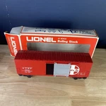Lionel Santa Fe Hi-cube Box Car 6-9602. Fixed Price $22.00.