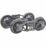 Kadee Ho Scale # 501 Arch Bar Trucks W/ 33" Ribbed Back Wheels RP-25 New. Fixed Price $11.50.