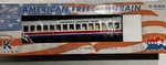 K-line Aluminum Scale American Freedom Train Observation #205,18 K4601-30205. Fixed Price $399.00.