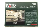 Kato N-scale 106-055 California Zephyr 11 Car Set With Display Unitrack. Fixed Price $449.99.