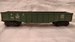 Lionel New York Central Green Gondola #6462 Scale. Fixed Price $5.50.