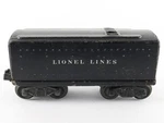 Lionel Postwar 1654T Black Metal Steam Loco Tender Train Car. Fixed Price $11.25.