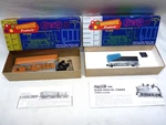 Roundhouse 400 Slope Back Tender & Overland Dispatch Business Car Kits. Fixed Price $17.99.