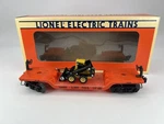 Lionel #6-16958 Gauge Flat Car W/ Holland Loader Orange Box Good. Fixed Price $14.24.