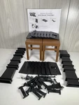 Bachmann Hawthorne Village Ez Train Track Pier Set Instructions Complete. Fixed Price $19.99.