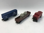Vintage Lionel Wabash Freight Cars 16201 Box 16309 Gondola 16505 Caboose. Fixed Price $29.98.