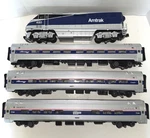 Mth Ga Amtrak F59PH Diesel Cab #450 W/2.0 P.s. & 3 North-east Dir. Pass.cars. Fixed Price $400.00.