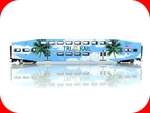 Ho Scale ***tri Rail*** Bombardier Commuter Coach #501 - Athearn 25527 **rare. Fixed Price $109.95.