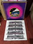 Mth MT-4010 5 Car Lehigh Valley 3-RAIL Madison John Wilkes Passenger Set, Ob. Fixed Price $499.95.