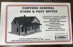 American Model Builders Laserkit Ho #123 Corydon General Store & Post Office. Fixed Price $39.95.