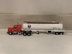 Lionel Chevron Oil Die Cast Tractor Semi Truck W/ Tanker Trailer 6-12777 Gauge. Fixed Price $19.99.