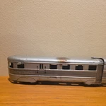 American Flyer Pre-war #9912 Burlington Zephyr Aluminum Observation Car #9900. Fixed Price $100.00.