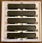 Mth Premier 20-4020 Green Pullman 70 Madison 5-CAR Passenger Set. Fixed Price $400.00.