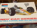 Monogram Model Kit, 1/24 Scale Mac Tools, Planters, Buick Lola Indy Car,. Fixed Price $25.00.