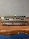 Lot Of Scale Kato Amtrak Superliners Sleeper #32053 Coach 34039. Fixed Price $75.00.