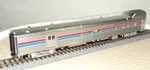 Walthers Ho 920-13342 85' Budd Baggage Dorm Transition Car Amtrak Ph W/lights. Fixed Price $150.00.