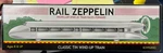 Schylling Floot And Gauge 3 Rail Wind-up Zeppelin Chrome New Unused. Fixed Price $49.00.