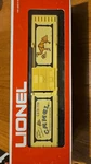 6-7701 Lionel Camel Boxcar, '76-'77. Fixed Price $80.00.